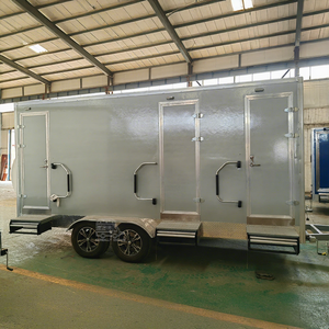 Remolque Portátil para Discapacitados, Baño Móvil, Inodoro Exterior, Ecológico, para Uso en Edificios de Oficinas y Apartamentos, de Acero Galvanizado - Product Image 1