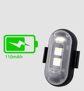 Lumière stroboscopique LED avant pour voiture, moto, vélo, noire, batterie rechargeable par USB, plastique, étanche, télécommande sans fil - Product Image 3