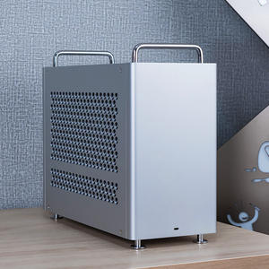 B2Pro All Aluminum Mid Tower MATX Small <span class=keywords><strong>PC</strong></span> <span class=keywords><strong>ATX</strong></span> Case Mango esmerilado Simple Matte 240 Water Cooling Stock - Product Image 1