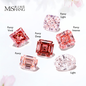 IGI giấy chứng nhận ưa thích ánh sáng màu hồng lỏng phòng thí nghiệm kim cương hpht cvd vvs vs 1 ~ 5ct hình dạng lạ mắt phòng thí nghiệm phát triển kim cương - Product Image 3