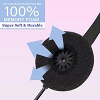 Coussinets de remplacement souples pour casque filaire et casque sans fil Coussinets d'oreille Accessoires coussinets d'oreille