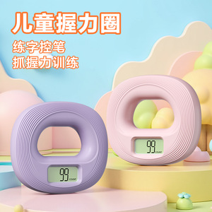 Fortalecedor de agarre de mano de silicona, equipo de fitness con contador para niños y adolescentes, dispositivo de entrenamiento de fuerza de dedos - Product Image 3