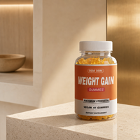 Gummies véganes en gros pour la prise de poids, bonbons gélifiés pour la prise de masse corporelle, supplément vitaminique