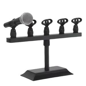 Supporto per <span class=keywords><strong>Microfono</strong></span> da Scrivania MS185 Yinyu, Base in Alluminio, 5 Supporti Antiscivolo per Podcasting e Studio di Trasmissione - Product Image 1