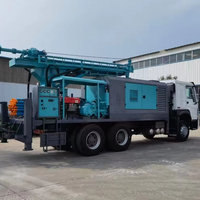 Foreuse rotative à puits profond de 3000m la plus vendue entièrement hydraulique avec moteur diesel et pompe à noyau/composants de moteur mobilité sur chenilles