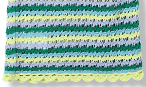 Abito Elegante Primaverile da Donna 2025 Personalizzabile OEM&ODM con Effetto Uncinetto e Cuciture a Righe a Contrasto - Product Image 6