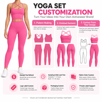 Ensemble de sport 2 pièces pour femme, anti-UV, séchage rapide, en Spandex/Nylon, avec bretelles croisées, extensible dans quatre directions, respirant, taille OEM