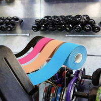Plester Kinesiologi Reflektif Tahan Air 5cm*5m Bahan Katun untuk Otot, Olahraga, Dinamis, Unisex, Contoh Tersedia