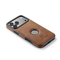 Coque de téléphone pour iPhone 18 Pro Max, chargement sans fil magnétique, effet givré, simili cuir, compatible avec iPhone 17 Air, 16 Plus, 15 Pro, 14, 13, 12
