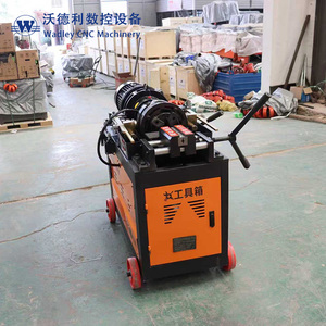 เครื่องรีดเกลียวเหล็กเส้นอัตโนมัติ เครื่องรีดเกลียวเหล็กเส้นสภาพใหม่ พร้อมมอเตอร์หลัก - Product Image 4