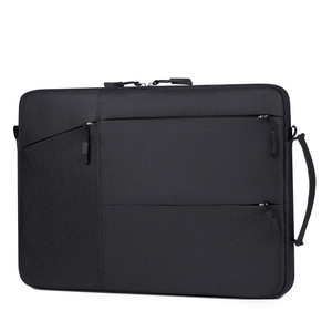 Sac pour ordinateur portable imperméable Oxford pour hommes, résistant aux chocs, décontracté, avec fermeture éclair. - Product Image 1
