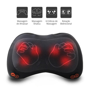 Massage Cushion Kneading <b>Heating</b> Infrared Physiotherapy <b>USB</b> Rechargeable For Neck Waist Back Relief - Product Image 4