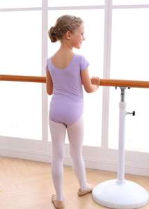 Body da Ginnastica e Danza per <span class=keywords><strong>Bambina</strong></span>, a Maniche Corte, Rosa, Base per Balletto e Ginnastica, Tutina da Ballerina - Product Image 6