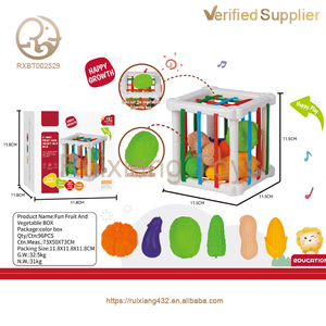 Directo de fábrica al por mayor nuevos juguetes educativos para bebés de la primera infancia Cubo de actividad juguetes de clasificación de forma de caja sensorial - Product Image 4