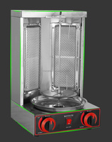 Machine à shawarma électrique automatique rotative, barbecue, four pour cuisine commerciale du Moyen-Orient