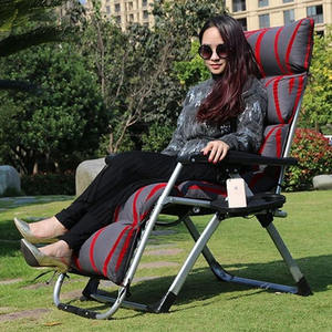 Chaise inclinable, mobilier d'extérieur pliant, fauteuil <span class=keywords><strong>de</strong></span> <span class=keywords><strong>plage</strong></span>, livraison gratuite - Product Image 6