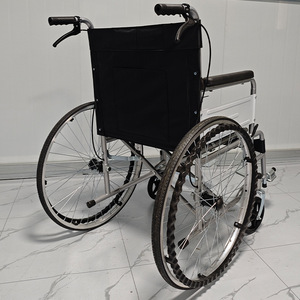 Folding Manual Wheelchair Lightweight Portable <b>Spoke</b> <b>Wheel</b> U Brake For Disabled And Elderly - Product Image 1