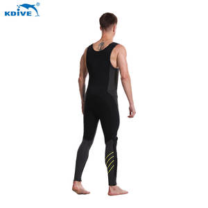 KDIVE カスタムメイド 2-5MM ネオプレン製 水泳・サーフィン用スーツ ロングジョン ウェットスーツ - Product Image 3