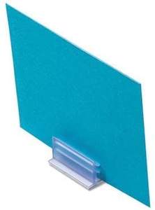 Plastique avec bas adhésif PVC publicité étiquette de prix support de panneau marketing supergrip supports - Product Image 2