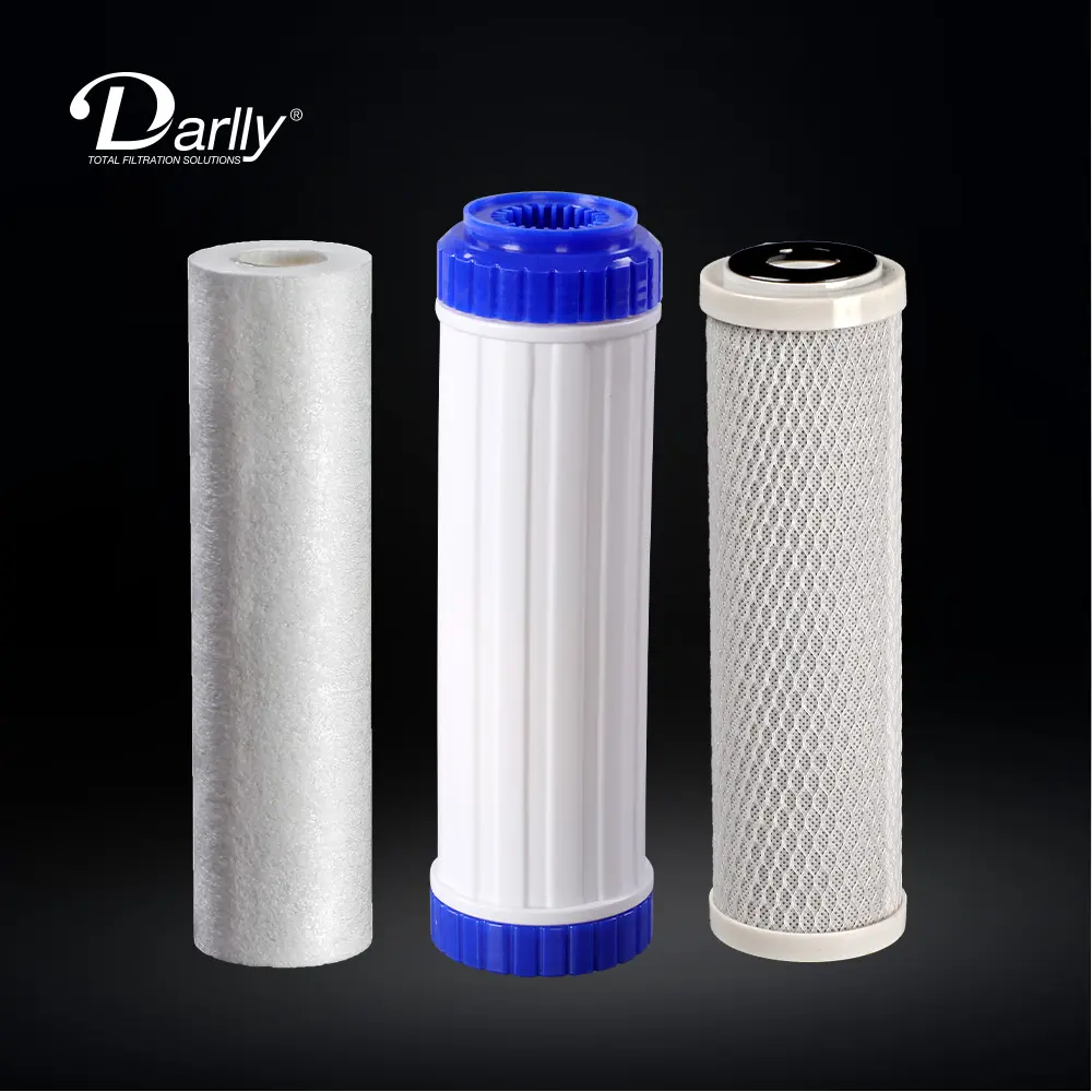 Carbon Filter Cartridge For Water OEM RO Water Purifier 5/10 Inch 5 Micron Filter Chlorine Coconut Activated Carbon Block Filter Cartridge For Water Filtration