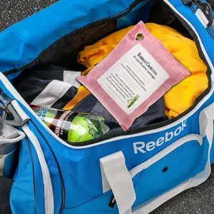 Bolsas desodorizantes Purificadoras de aire de carbón de bambú, ambientador para coche y hogar