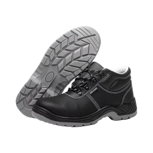 Оптовая продажа, Нескользящие рабочие ботинки, удобные прочные мужские защитные ботинки со стальным носком, рабочие ботинки - Product Image 2