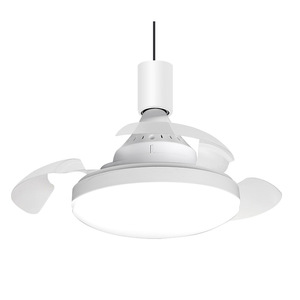 Ventilatore a <span class=keywords><strong>Soffitto</strong></span> LED Invisibile <span class=keywords><strong>con</strong></span> <span class=keywords><strong>Luce</strong></span>, Attacco E27, Telecomando e Dimmerazione a Tre Colori per Sale <span class=keywords><strong>da</strong></span> Pranzo e Camere <span class=keywords><strong>da</strong></span> Letto - Product Image 5