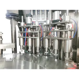 कॉस्मेटिक सॉस रस तरल भरने की मशीन 3 में 1 दाना रस भरने की मशीन टोंटी थैली भरने और कैपिंग मशीन