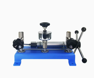 Alat Uji Tekanan <span class=keywords><strong>Piston</strong></span> Tekanan Tinggi, Pengukur Tekanan, Kalibrator Pengukur Tekanan - Product Image 5