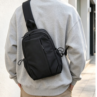 Nouveaux produits tendance 2026 : Sac de poitrine étanche antivol pour cyclisme et activités de plein air avec logo personnalisé
