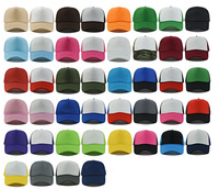 Casquette Trucker en Mousse Vierge OEM, Broderie de Logo Personnalisé, 5 Panneaux, Dos en Maille Unie, Snapback avec Corde, Style Y2K Hip Hop Unisexe