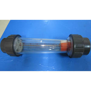 เครื่องวัดการไหลของของเหลวแบบโรเตอร์ชนิดท่อพลาสติก Lzb 32s วัสดุ ABS สำหรับการวัดน้ำ - Product Image 2