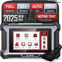 OBD ANCEL DS160 Scanner de diagnostic automobile complet, outil de maintenance de véhicule basé sur OBDII, version internationale