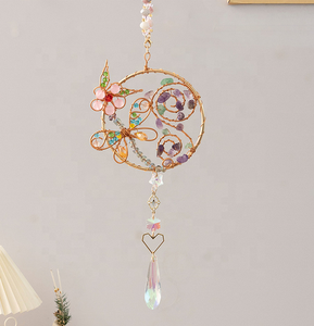 Carillons éoliens en cristal Décoration de fenêtre Décorations d'intérieur Artisanat de jardin Décoration murale Attrape-soleil - Product Image 6