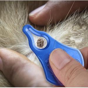Confiável portátil Eco-Friendly Tick Remover Modern Style Pet Care Tool para cães gatos e pequenos animais indolor para seres humanos - Product Image 1