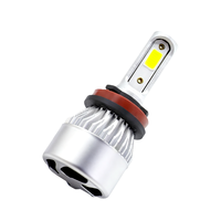 LELANPU D2S H15 Ampoules de phares LED Bi-LED COB Projecteur 9006 pour feux de brouillard de voiture universels