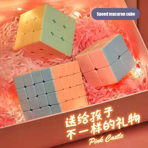<span class=keywords><strong>Cubo</strong></span> Mágico Piramidal Speed Macaron <span class=keywords><strong>2x2</strong></span> 3x3 4x4 5x5, Juguetes Educativos de Plástico para Niños, Venta al Por Mayor - Product Image 3