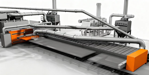 Thép tấm công nghiệp bắn nổ dây chuyền sản xuất tiền xử lý cho xỉ và loại bỏ rỉ sét bắn nổ - Product Image 6