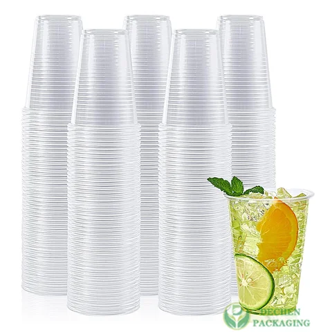 Shape U Boba Cup Pp Plastic Cup With Lid