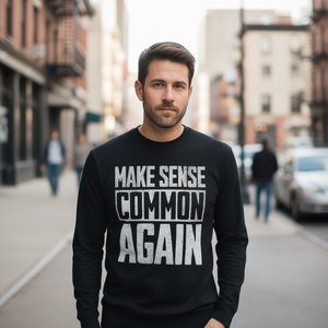 Camiseta de manga larga Make Sense Common Again - Product Image 3