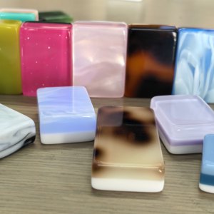 Colorful Acrylic American Mahjong Set Travel Mahjong Custom Singapore Mahjong Tiles For <b>Entertainment</b> Game - Product Image 5