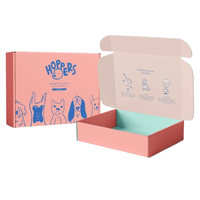 Boîtes d'emballage en carton de taille personnalisée avec impression de logo Boîte postale d'expédition en papier ondulé pliable recyclable pour chaussures et vêtements