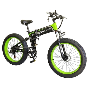 Smlro S11 elektrikli kalın tekerlekli bisiklet e-bisiklet 26*4.0 lastik 500W 1000W Motor 48V 10AH 14AH lityum pil katlanır kar dağ şehir bisiklet - Product Image 4