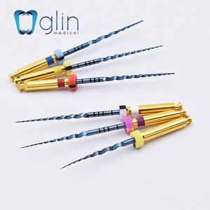 تنشيط الحرارة الزرقاء الفائقة فائقة الجودة Glin #25 nti مثقاب جذور الأسنان ملفات استخدام المحرك - Product Image 1