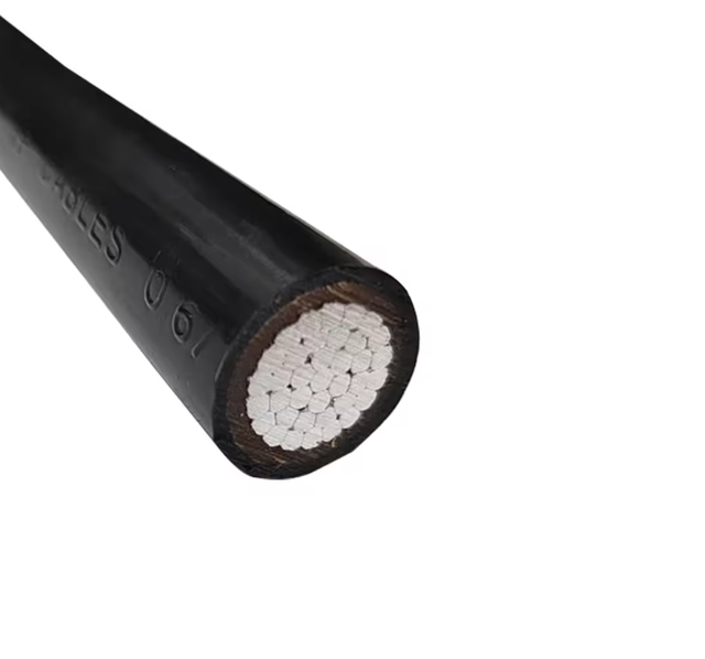 600V Single Core #2 2/0 4/0 WP (Weather Proof) Acsr Conductor Electrico Conductor Insulated ABC Overhead Aluminium Wire Cable