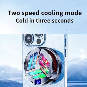 2024 nuevo radiador Semiconductor succión magnética juego silencioso pantalla Digital inteligente Control de temperatura teléfono móvil - Product Image 5