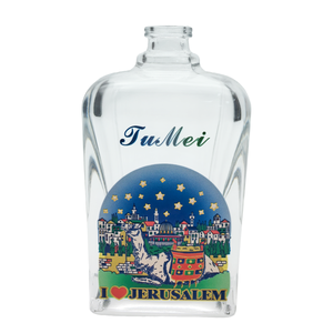 Service d'impression UV sur bouteille en verre de forme irrégulière personnalisée, impression numérique UV avancée, couleurs vives, séchage rapide - Product Image 5