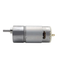 Moteur XYW FT-25RGM370 DC 12V à aimant permanent antidéflagrant à balais de charbon avec montage à bride de 25 mm pour vélo électrique