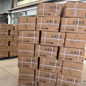 Boîtier de commutation en métal à sortie en acier galvanisé électrique profond 3X3 3X6 35Mm et 47Mm Boîtiers électroniques et d'instruments résistants au feu - Product Image 6