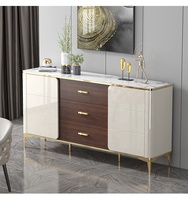 Buffet de luxe en bois pour salle à manger, meubles de maison, fabricant de buffets, armoires de rangement, haute qualité, prix bas